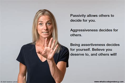 being assertive dating